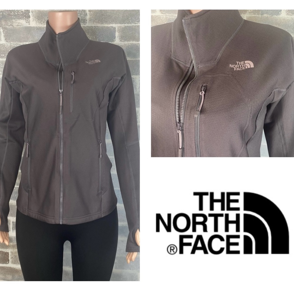 North Face Fitted Jacket Zip Up w/ Inside Media Pockets, Women’s Size Medium